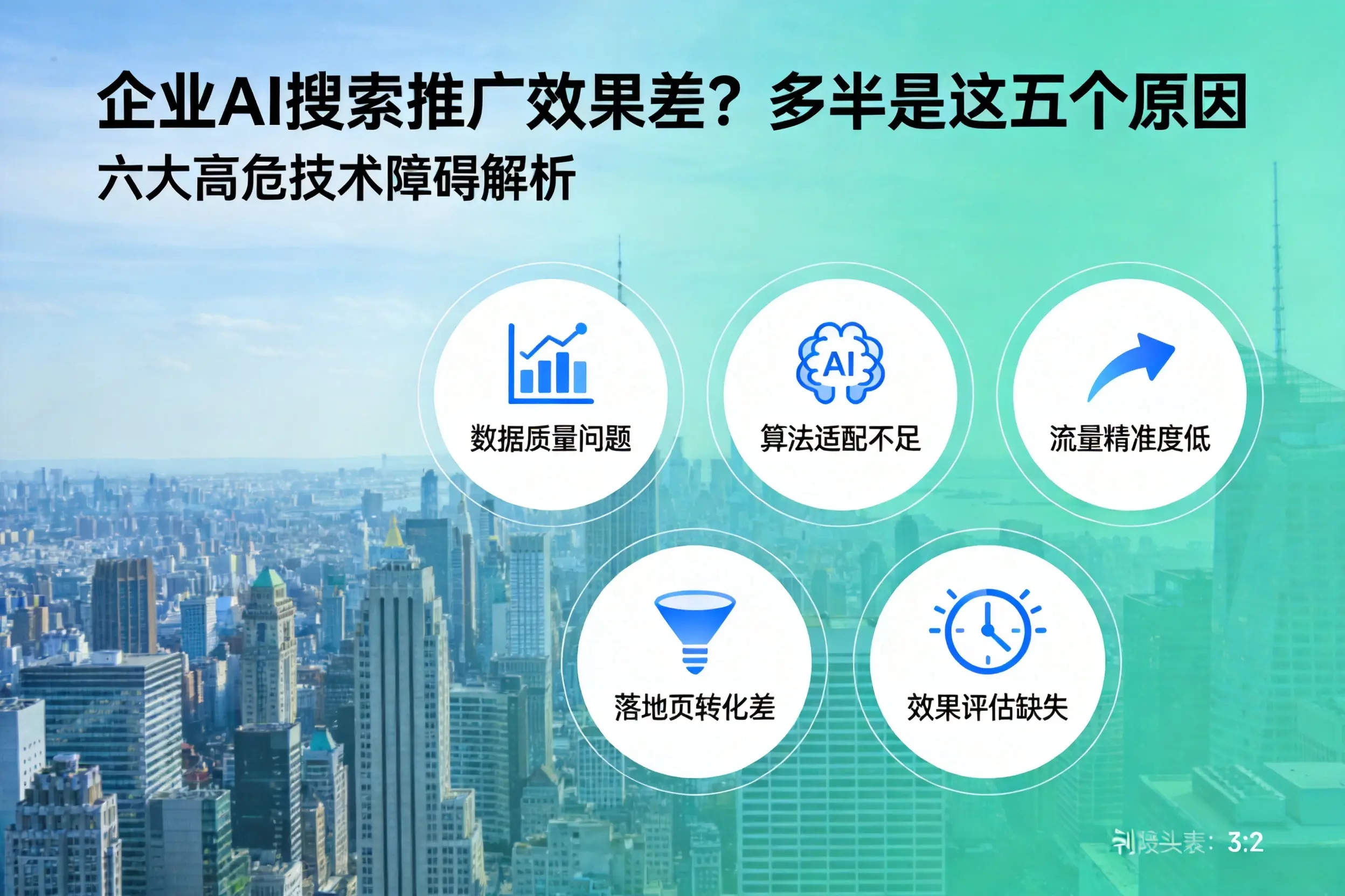 商都企业AI搜索推广效果差？多半是这五个原因
